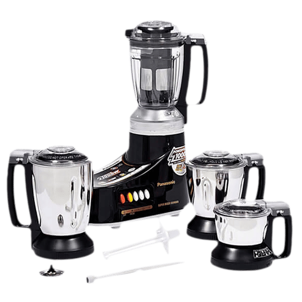 Buy Panasonic 550 Watt 4 Jars Juicer Mixer Grinder Double Safety